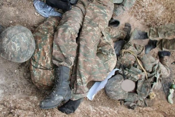 Azad olunan ərazilərimizdə tapılan daha bir erməni hərbçinin cəsədi Ermənistana təhvil verilib